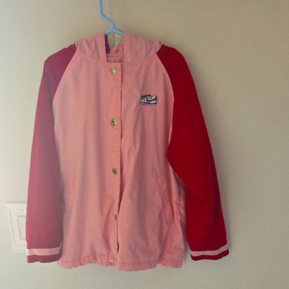 Kids Pink Varsity Style Nike Jacket